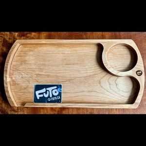 FUTO XL Wood Roll Tray